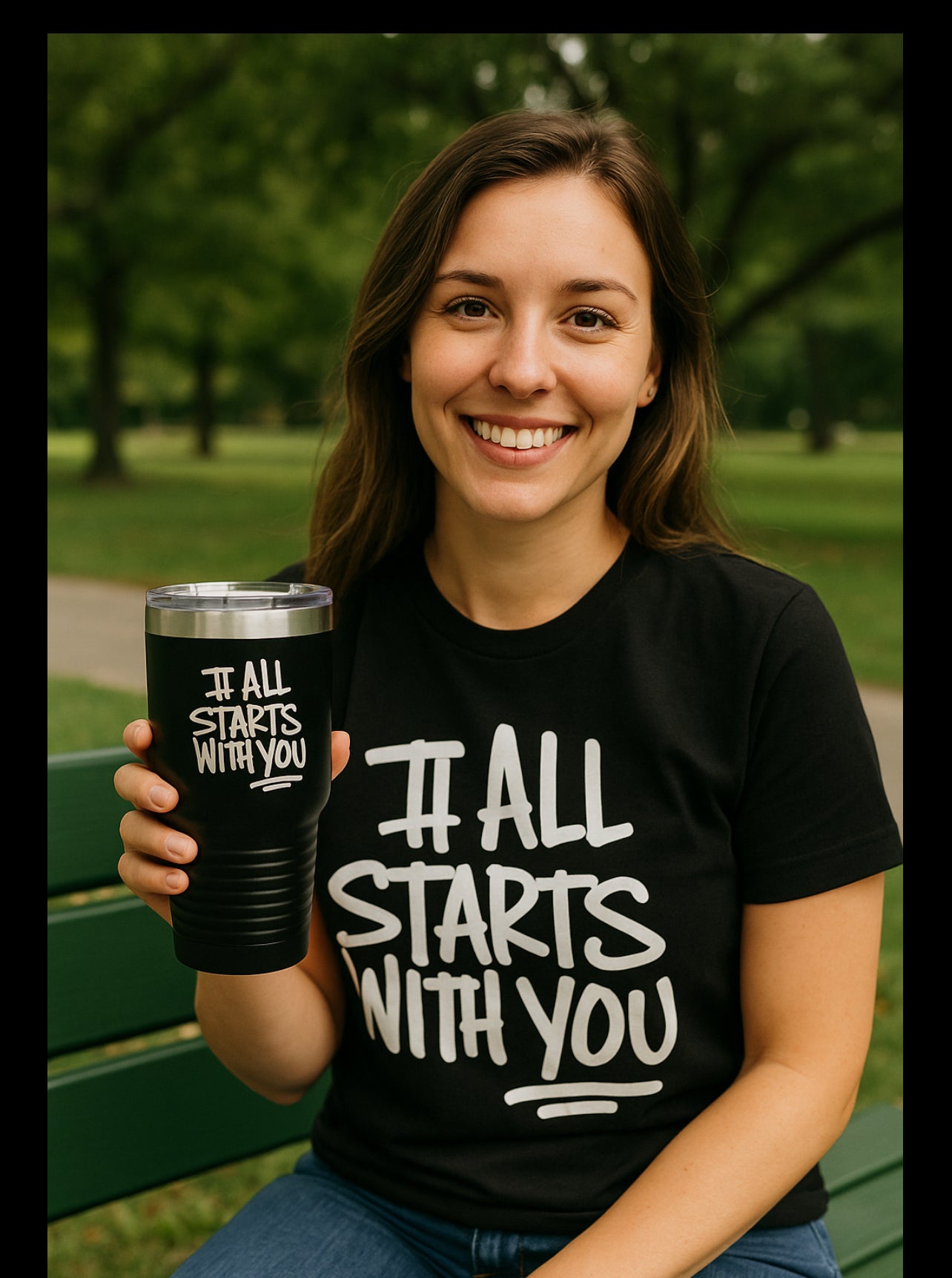 It All Starts with You 30 oz Tumbler