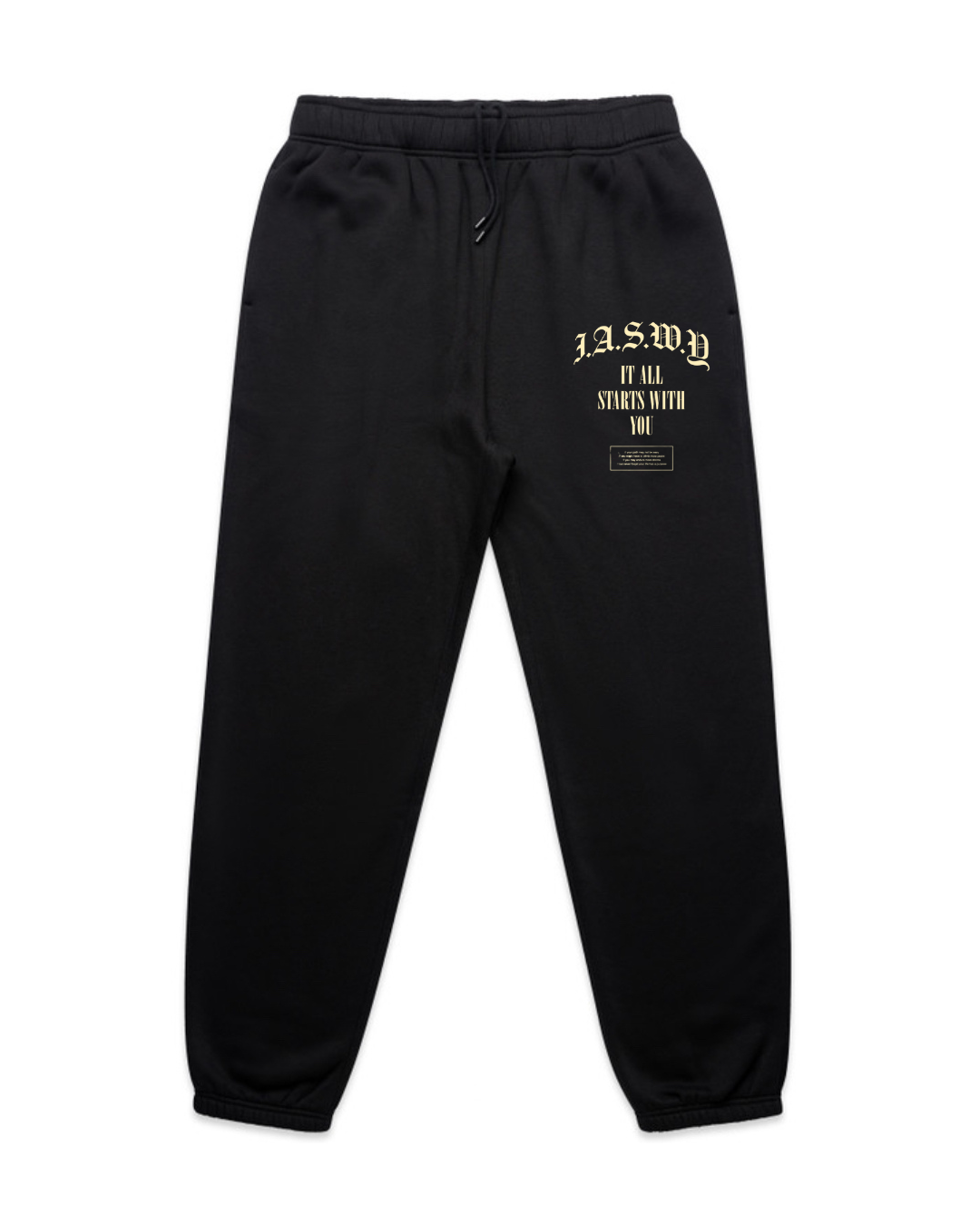 It All Starts With You – Black Hoodie & Sweatpants Pack