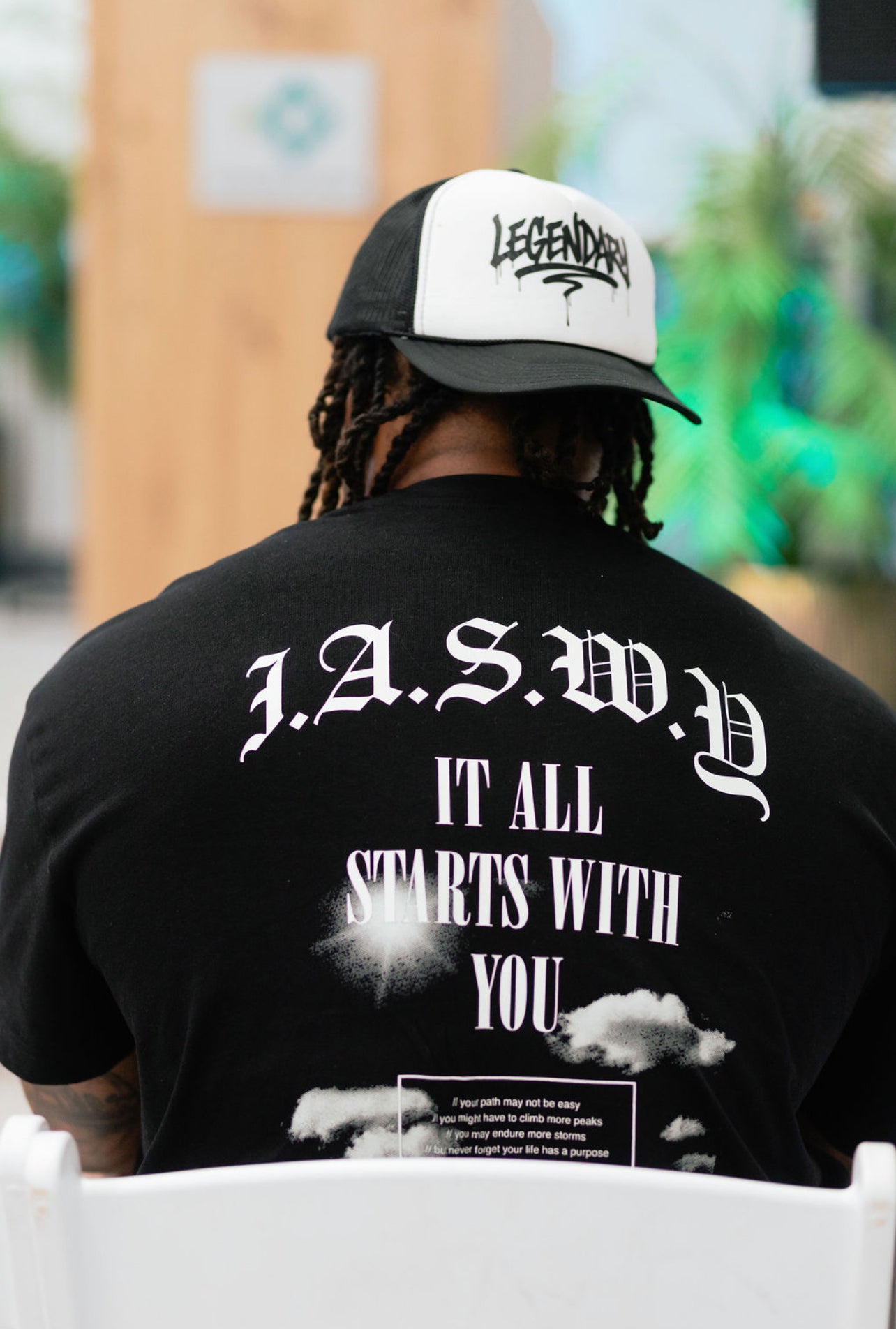 It All Starts With You – Black Unisex Tee