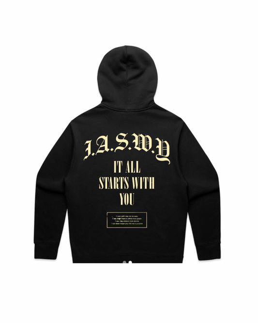It All Starts With You – Black Hoodie & Sweatpants Pack