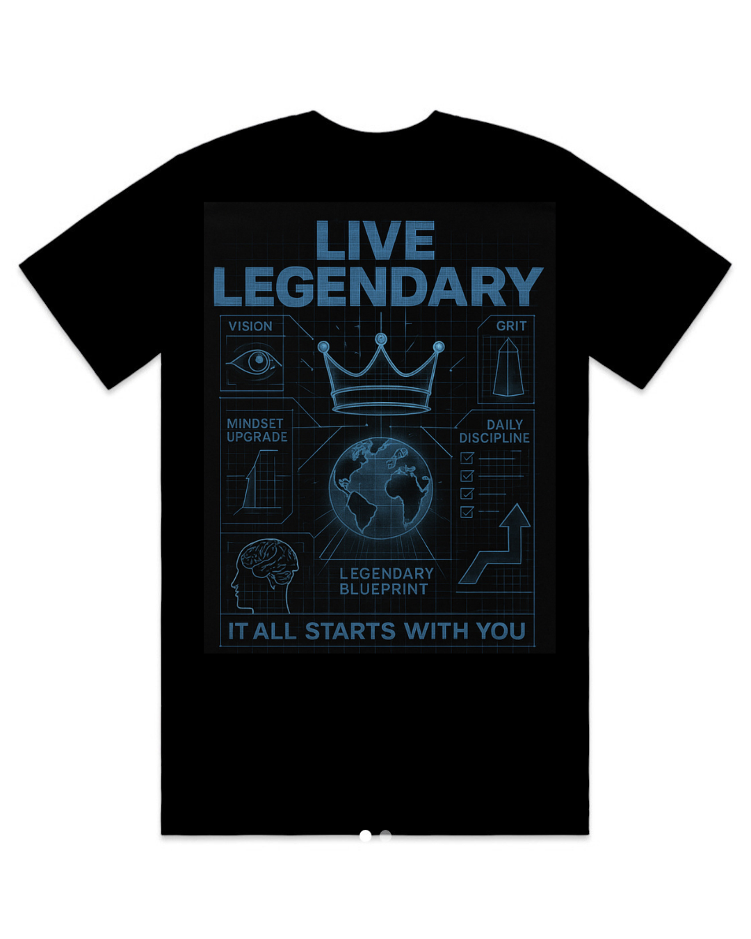 Legendary Merch Pack – 3 Tee Bundle